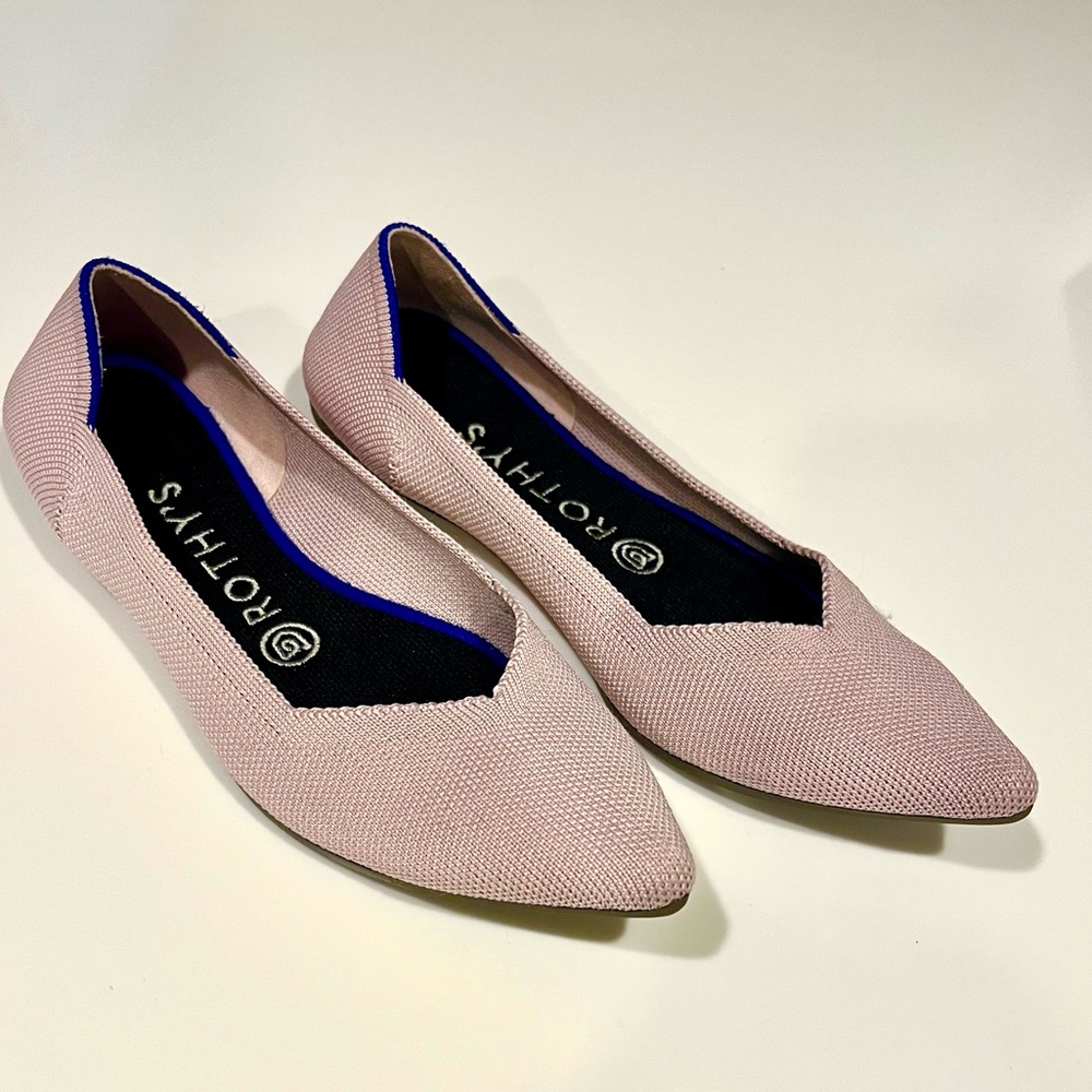 Rothy’s Point Blush Flats